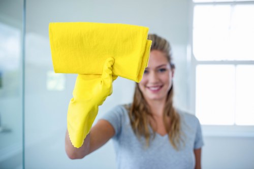 Supervisor completing a workplace risk assessment checklist