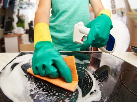 Residential window cleaning improving natural light