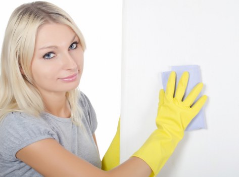 Organized household cleaning routine checklist
